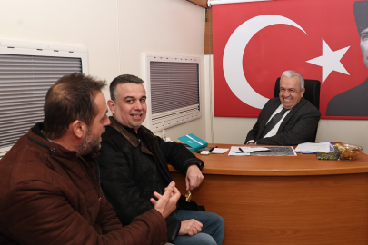 Başkan Şadi Özdemir vatandaşları dinledi
