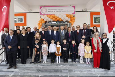 Kahramanmaraş’ta ING Türkiye-TEV Anaokulu açıldı