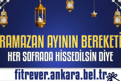 Ankara Büyükşehir'den ‘Fitre Ver’ ve ‘Fidye Ver’ kampanyası
