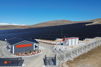Migros Kırşehir GES ile 35 bin ton karbon salımının önüne geçecek