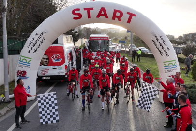 Bisikletçiler Çanakkale şehitleri anısına 300 kilometre pedal çevirecek