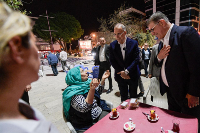 Halkın sofrası Gaziemir'de kuruldu