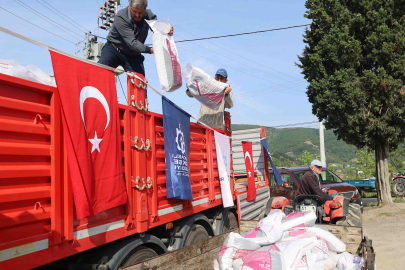Kocaeli'nde Büyükşehir’den üreticiye yüzde 50 hibeli gübre