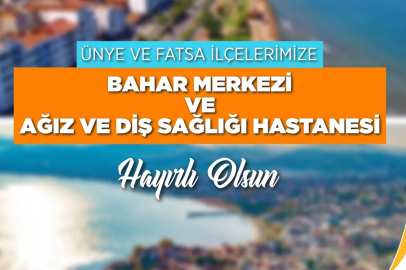 Ordu’ya Büyük Sağlık Yatırımı Müjdesi