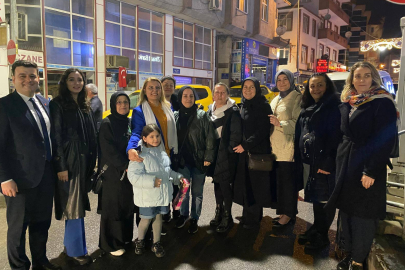 Kandıra esnafından Fatma Başkan’a coşkulu karşılama
