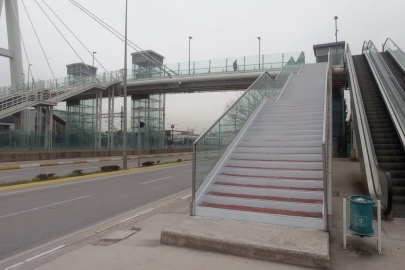 Üst geçitlere büyükşehir eli değiyor