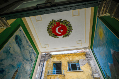 Ay Yıldızlı Konak’ta restorasyon çalışmaları sona yaklaştı