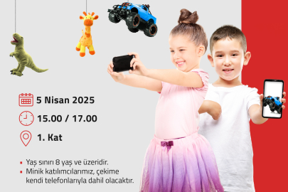 Marmara Park AVM’de Ulaş Şentürk ile oyuncaklar kadraja alınıyor