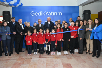 Gedik Yatırım yedinci kütüphanesini açtı