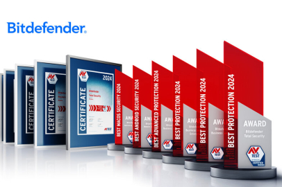 Bitdefender AV-TEST’in 'En İyi' Altı Siber Güvenlik  Ödülünü Kazandı