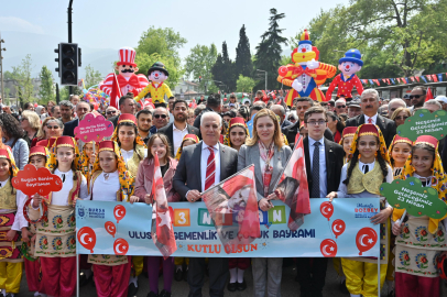 Bursa Büyükşehir’den 23 Nisan’a Coşkulu Kutlama