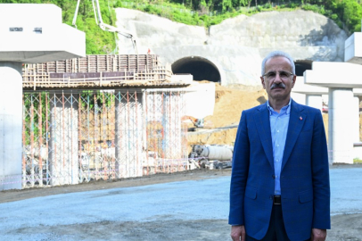Bakan Uraloğlu Trabzon Güney Çevre Yolu’nda