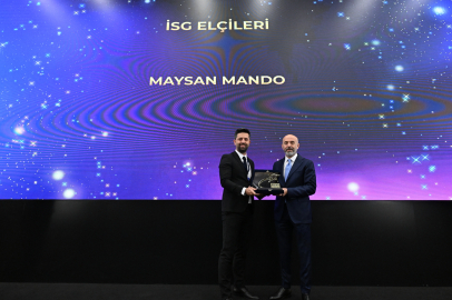 Maysan Mando’ya “İSG Elçileri” Ödülü