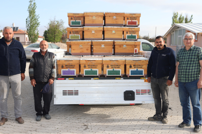 "Arılı Kovan Desteği” Projesinde Üreticiye Destekler Sürüyor