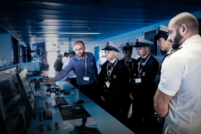 Bodrum Cruise Port ve Marella Discovery 2'den Genç Denizcilere İlham Veren Buluşma
