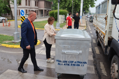 Daha Temiz Bir İzmit İçin Yeni Konteynerler Sahada