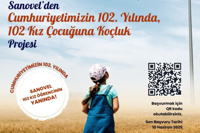 Sanovel’den Cumhuriyetimizin 102. Yılında  102 Kız Çocuğuna Koçluk Projesi