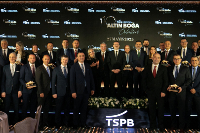 10. TSPB Altın Boğa Ödülleri Sektörün En Başarılı Kurumlarının Oldu