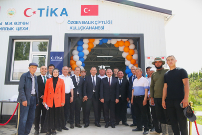 TİKA, Kırgızistan’da Modern Balık Üretim Tesisi Kurdu