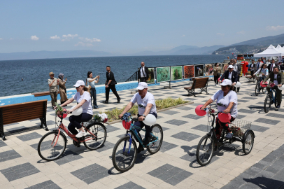 'Süslü Bisikletler' ile Çevre Bilincine Vurgu Yapıldı