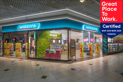 Watsons Türkiye'ye “Great Place To Work” Sertifikası