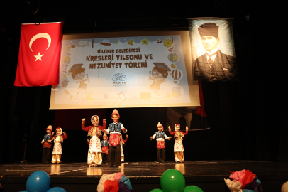 Nilüfer Belediyesi Kreşlerinde Yıl Sonu Heyecanı