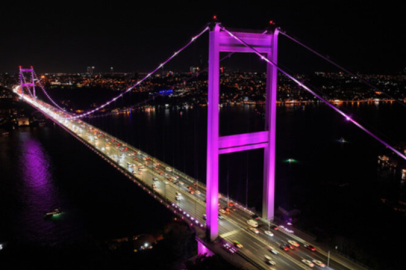 Fatih Sultan Mehmet Köprüsü Global Wellness Day’in 14. Yılı için Magenta’ya Büründü!