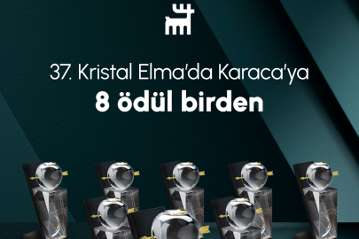 Karaca'ya 37. Kristal Elma Ödülleri'nde 8 Ödül