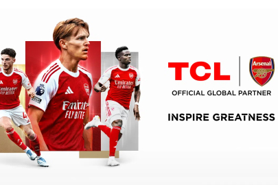 TCL, Arsenal'in Resmi Küresel Tüketici Elektroniği Ortağı Oldu