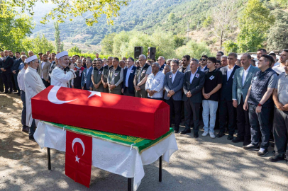 Yangının Kahraman Şehidi Son Yolculuğuna Uğurlandı