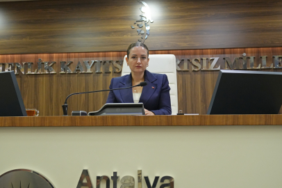 Antalya Büyükşehir Belediyesi Başkan Vekili Büşra Özdemir Oldu