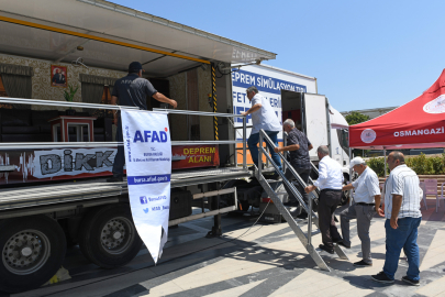 Osmangazi’de AFAD’dan Deprem Farkındalık Eğitimi