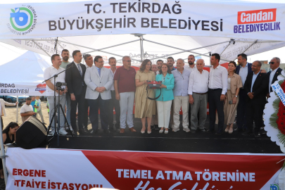Ergene İtfaiye İstasyonu’nun Temeli Atıldı