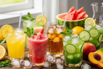 Yaz Sıcağında Ev Yapımı Serinletici Tarifler: Buz Gibi Lezzetlerle Ferahlayın!