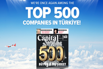  Corendon Airlines, “Capital 500” Listesinde Yükselişte