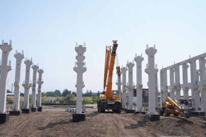Düzce'de BELTAŞ Sanayi Sitesi Hızla İlerliyor