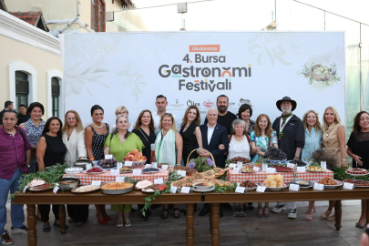 Bursa'da "Uluslararası Gastronomi Festivali" Başlıyor