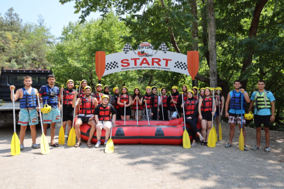 Bursa’da Gençler Rafting Heyecanı Yaşadı