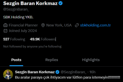 Bir Dönemin İş Dünyası Yıldızıydı: Sezgin Baran Korkmaz'dan Şoke Eden "Paraya İhtiyacım Var" Paylaşımı