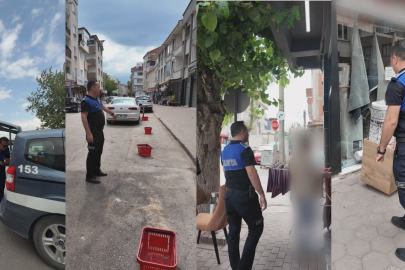 İnegöl’de Kaldırım ve Yol İşgallerine Geçit Yok