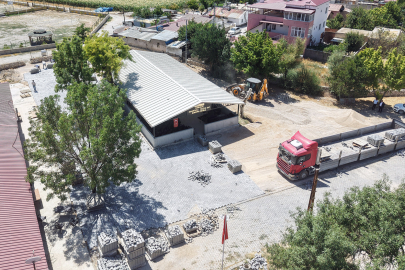 Elbistan Alembey’in Sosyal Tesisi Modern Görünüme Kavuşuyor