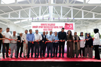 Korkuteli'nde Dereköy’e Modern Sosyal Tesis
