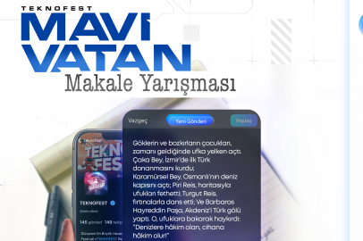 TEKNOFEST’te Gençler Mavi Vatan’ın Ufuklarına Yelken Açıyor