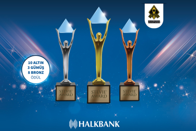 Halkbank’a Stevie Uluslararası İş Ödülleri’nden 21 Ödül