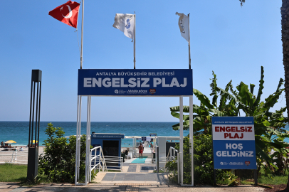 Antalya'da Engelsiz Plajlara Ziyaretçi Akını