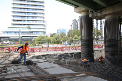 M1 Metro Hattının Viyadükleri Depreme Karşı Güçlendiriliyor 