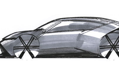 Hyundai, IAA Mobility 2025 Öncesinde Concept THREE'nin İlk Çizimini Paylaştı