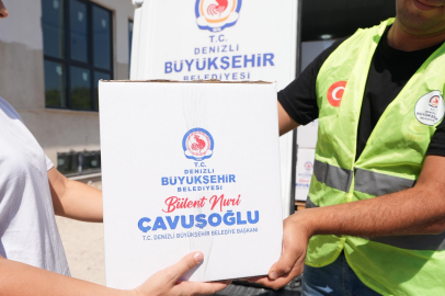Denizli’de Öğrencilere Beslenme Desteği 