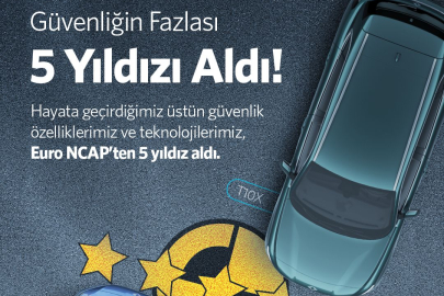 TOGG'dan Güvenlikte Zirve: T10X ve T10F Modelleri Euro NCAP Testinden 5 Yıldız Aldı!