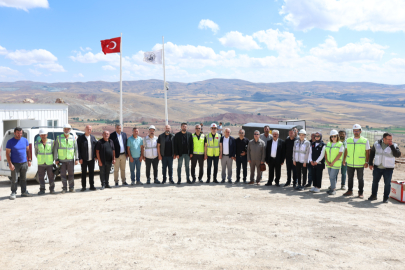 Sivas'ta Tecer Taş Ocağı Üretime Kazandırıldı